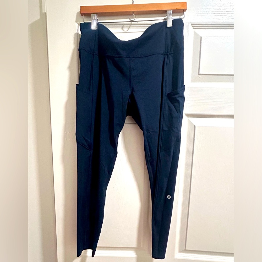 Lululemon fast and free leggings with pockets